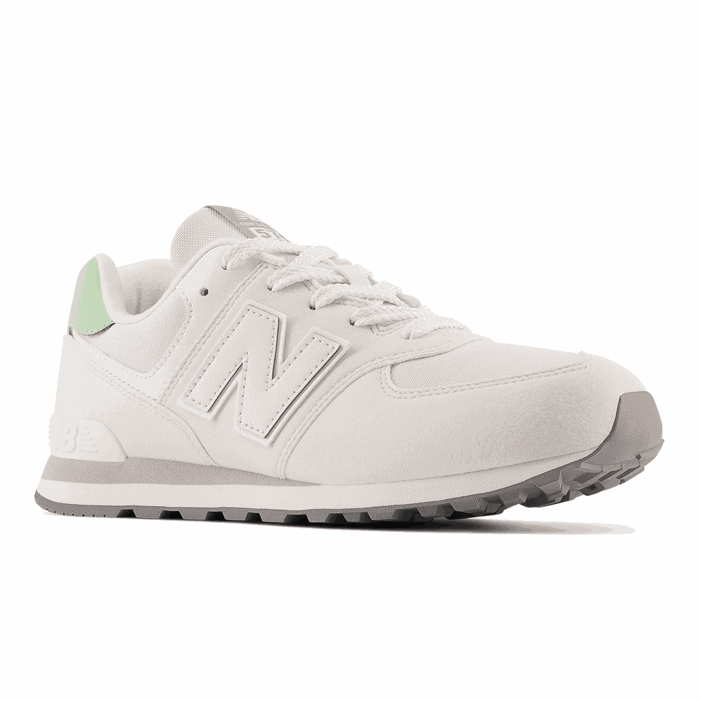 Buty dziecięce New Balance GC574MW1 –  szare