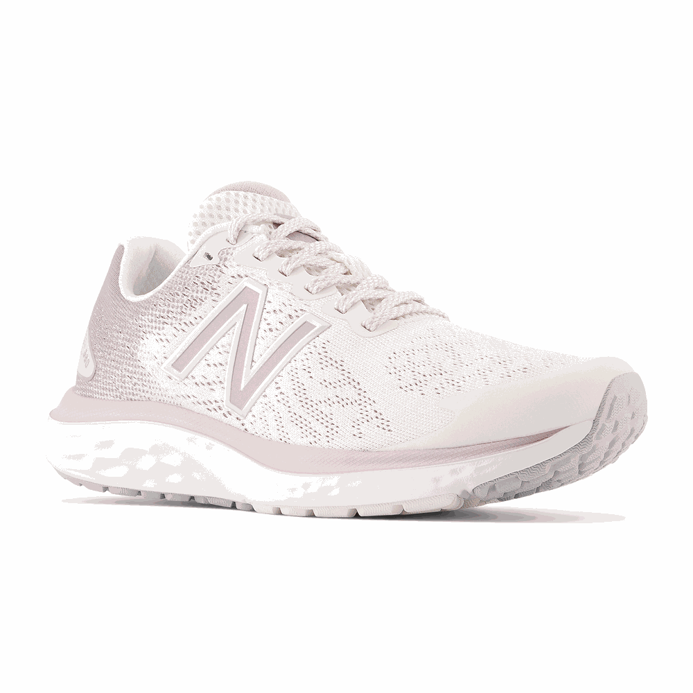 Buty damskie New Balance Fresh Foam 680 v7 W680RP7 – biało–różowe