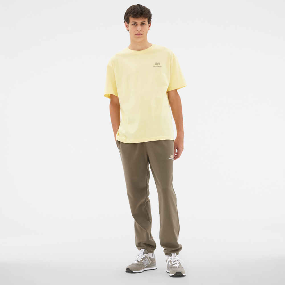 Koszulka unisex New Balance UT21503MZ – żółta
