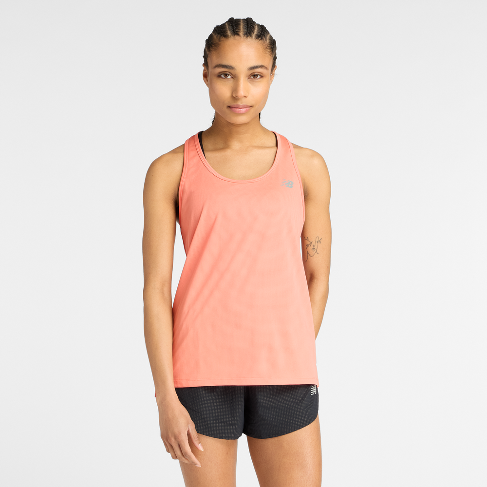 Koszulka damska New Balance WT51253FAR – pomarańczowa