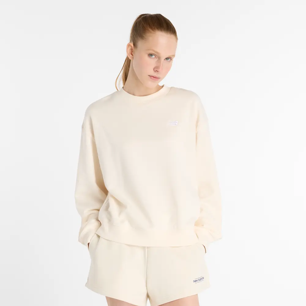 Bluza damska New Balance WT41508PEF – beżowa