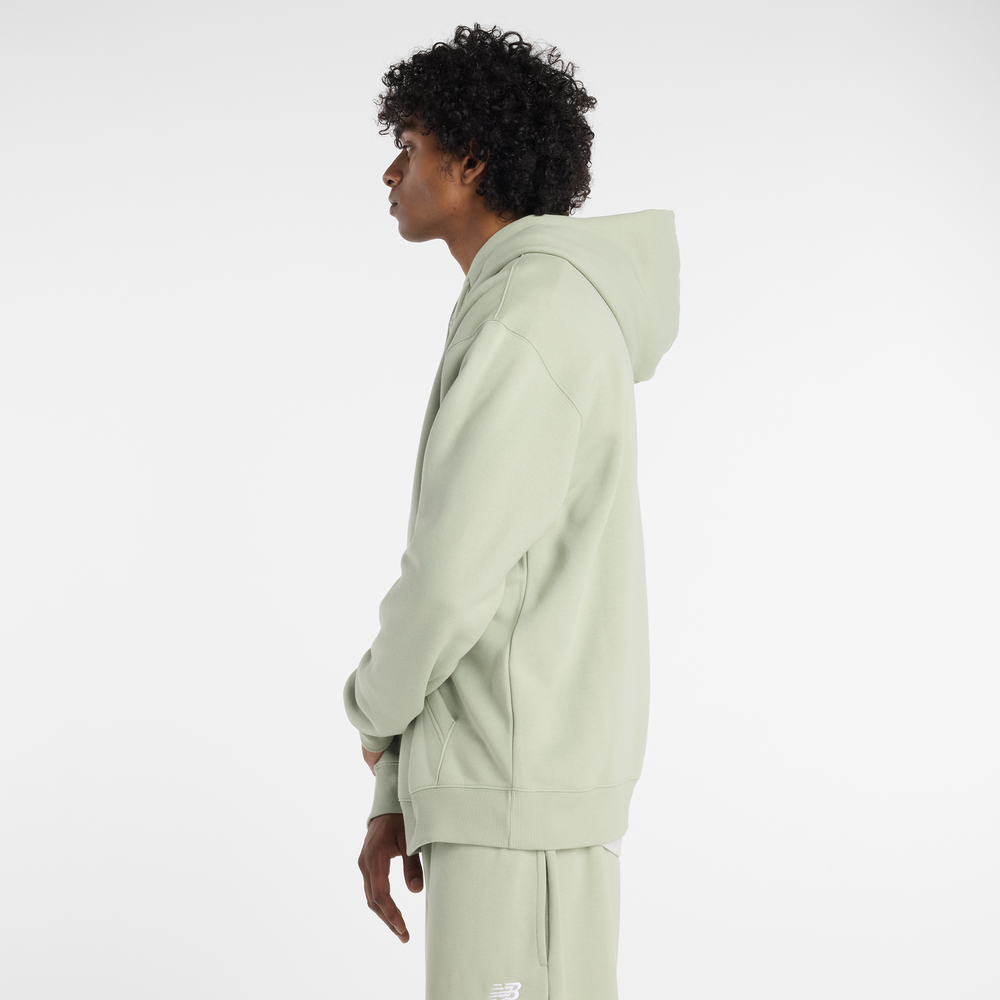 Bluza męska New Balance MT41511GAS – zielona