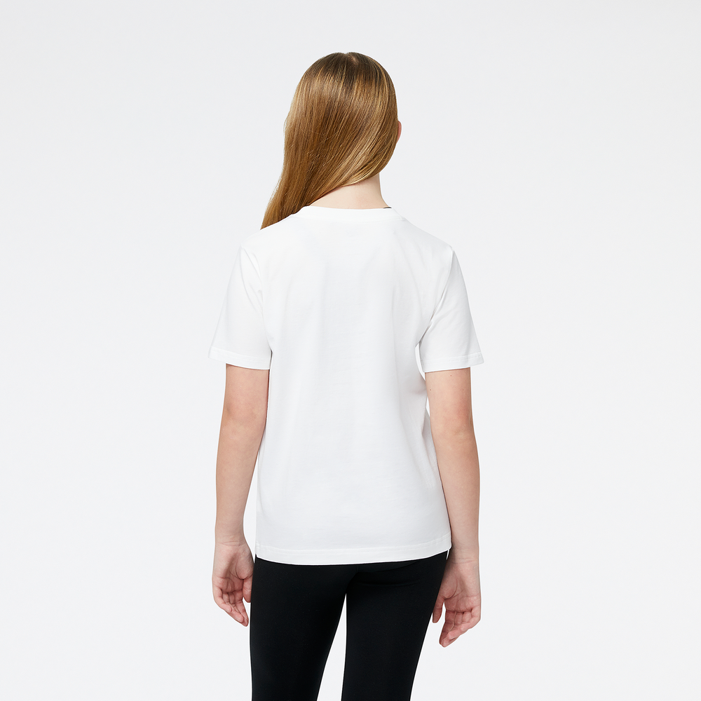 Koszulka dziecięca New Balance YT31541WT – biała