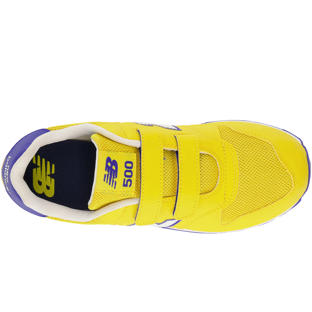 Buty dziecięce New Balance GV500HB1 – żółte