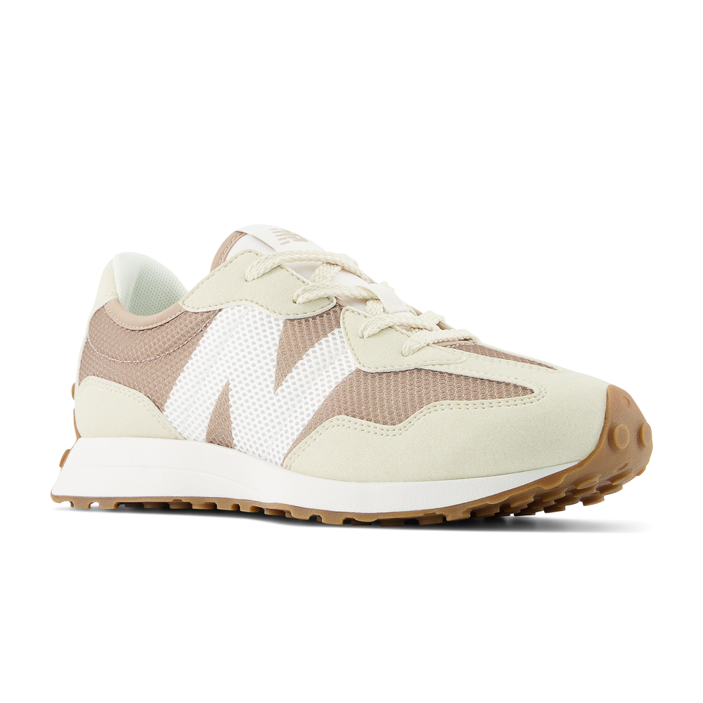 Buty dziecięce New Balance GS327MT – beżowe