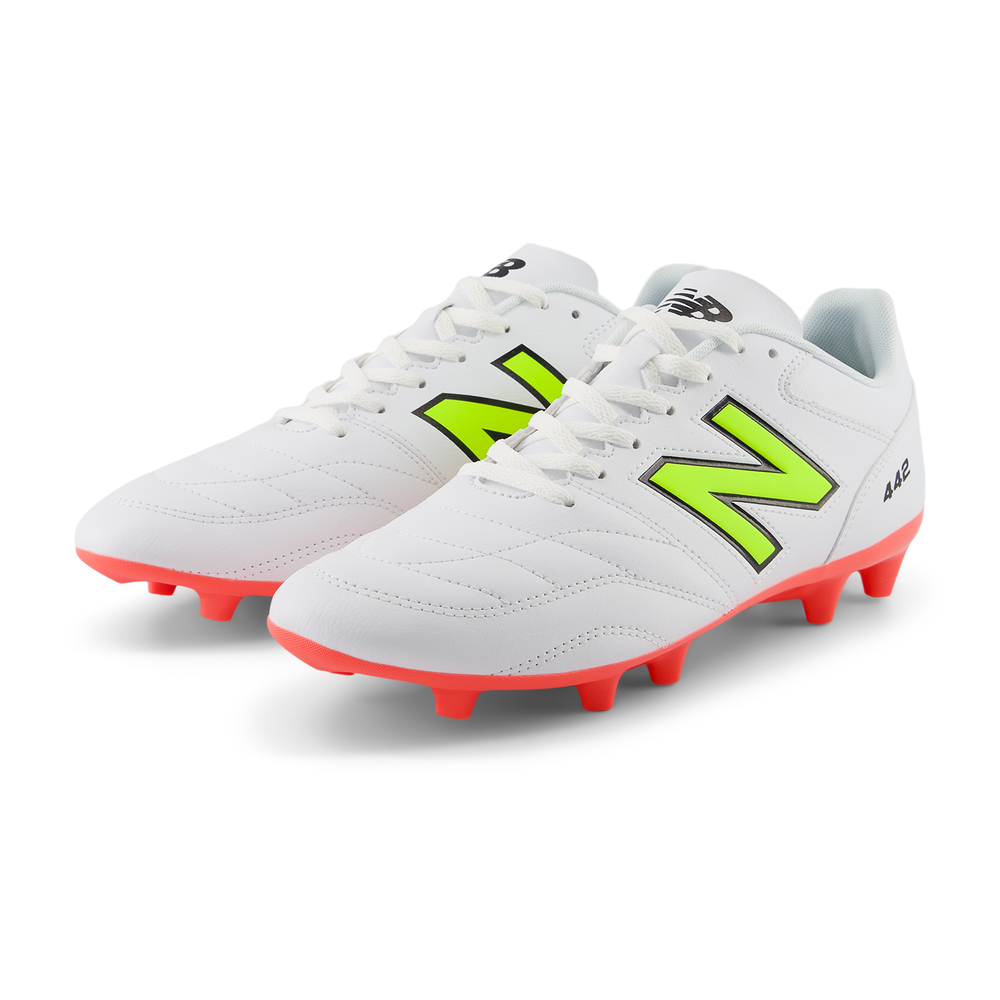 Korki męskie New Balance 442 ACADEMY FG V2 MS43FIB2 – białe