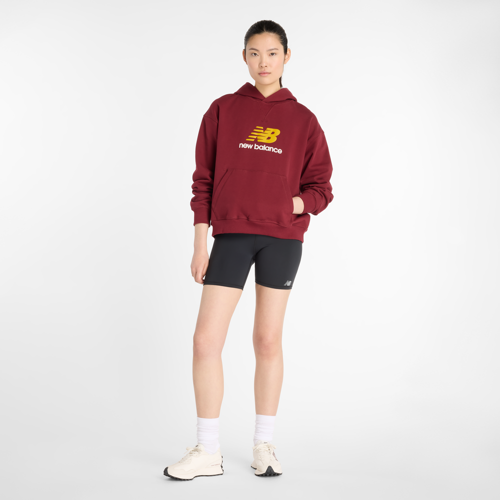 Bluza damska New Balance WT51501MHB – bordowa