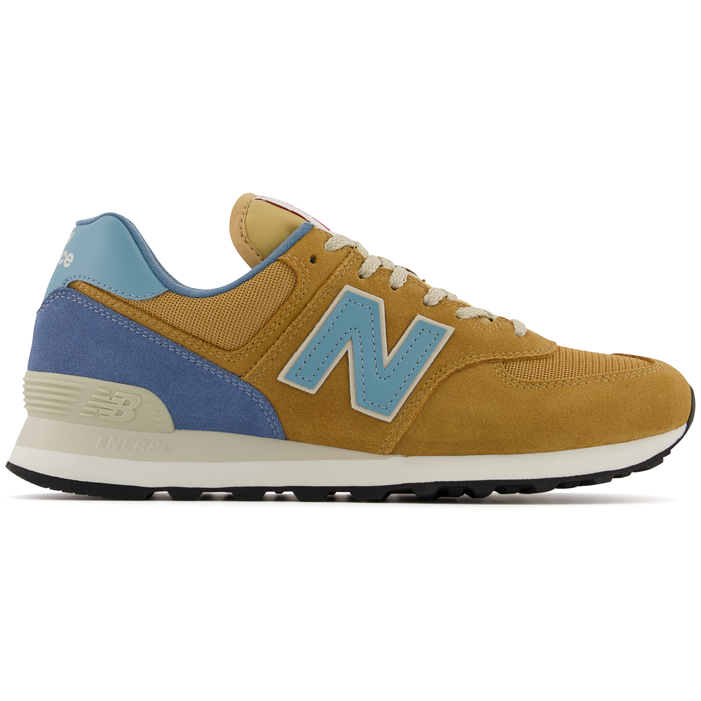 Buty New Balance ML574OV2 - brązowe