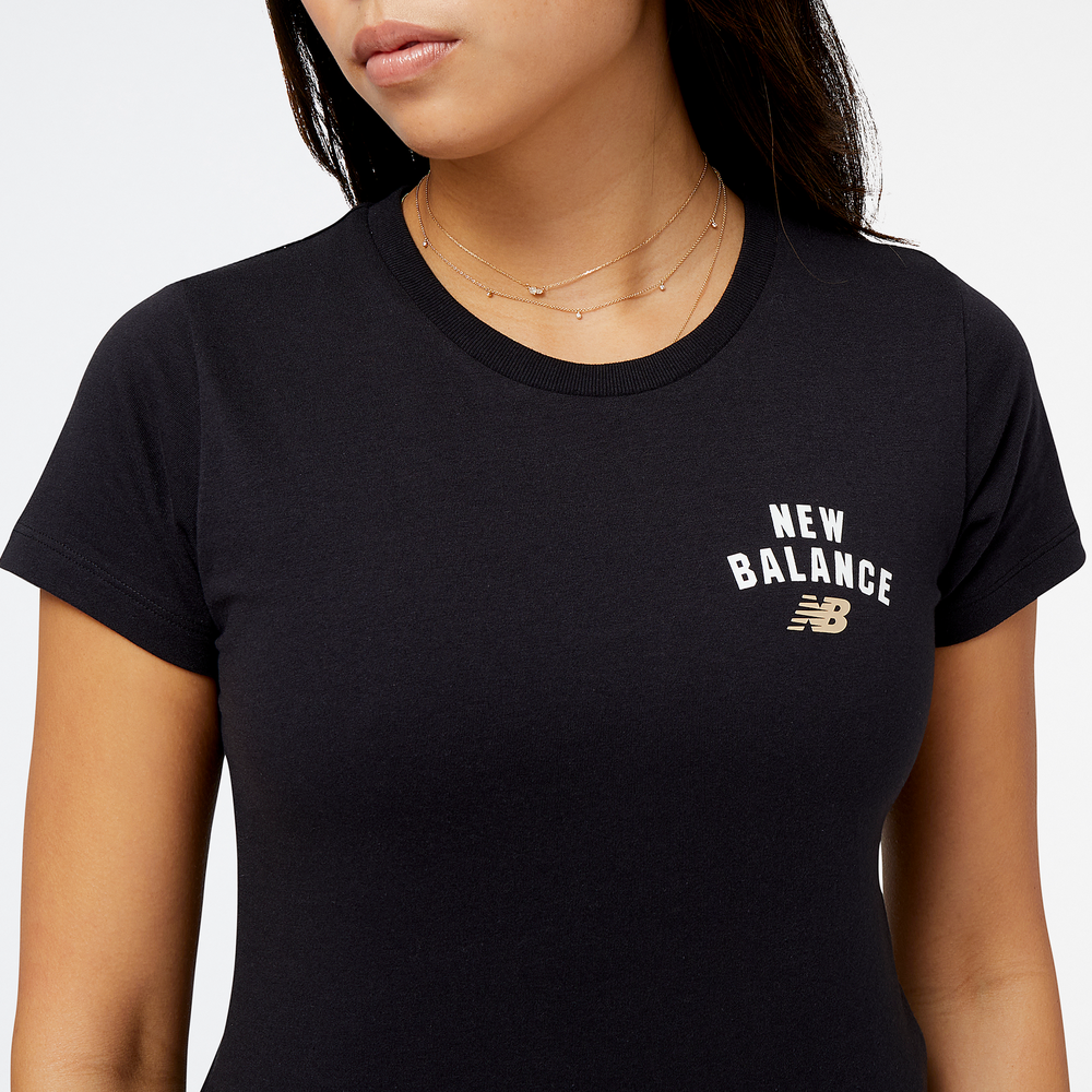 Koszulka damska New Balance WT31804BK – czarna