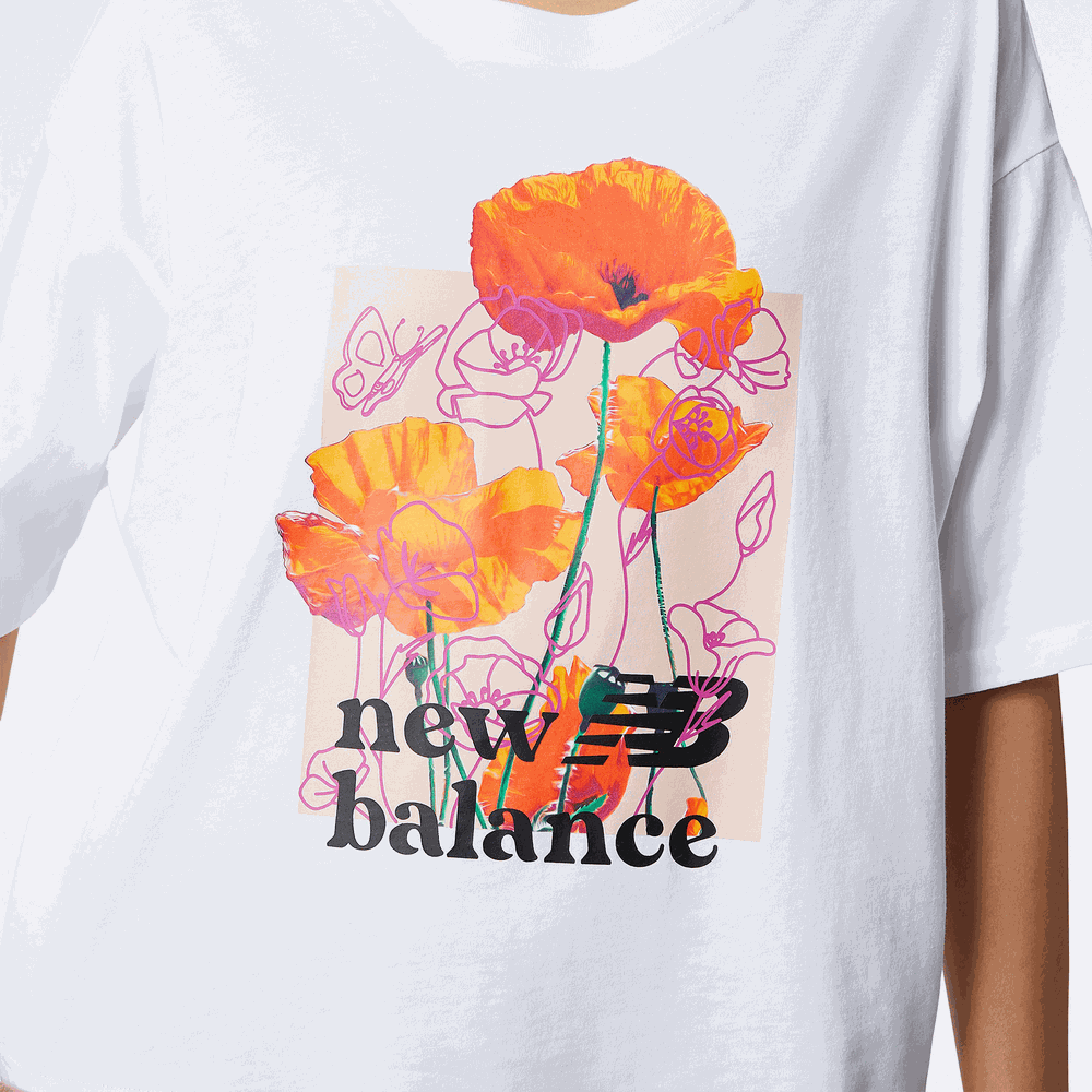 Koszulka New Balance WT21560WT – biała