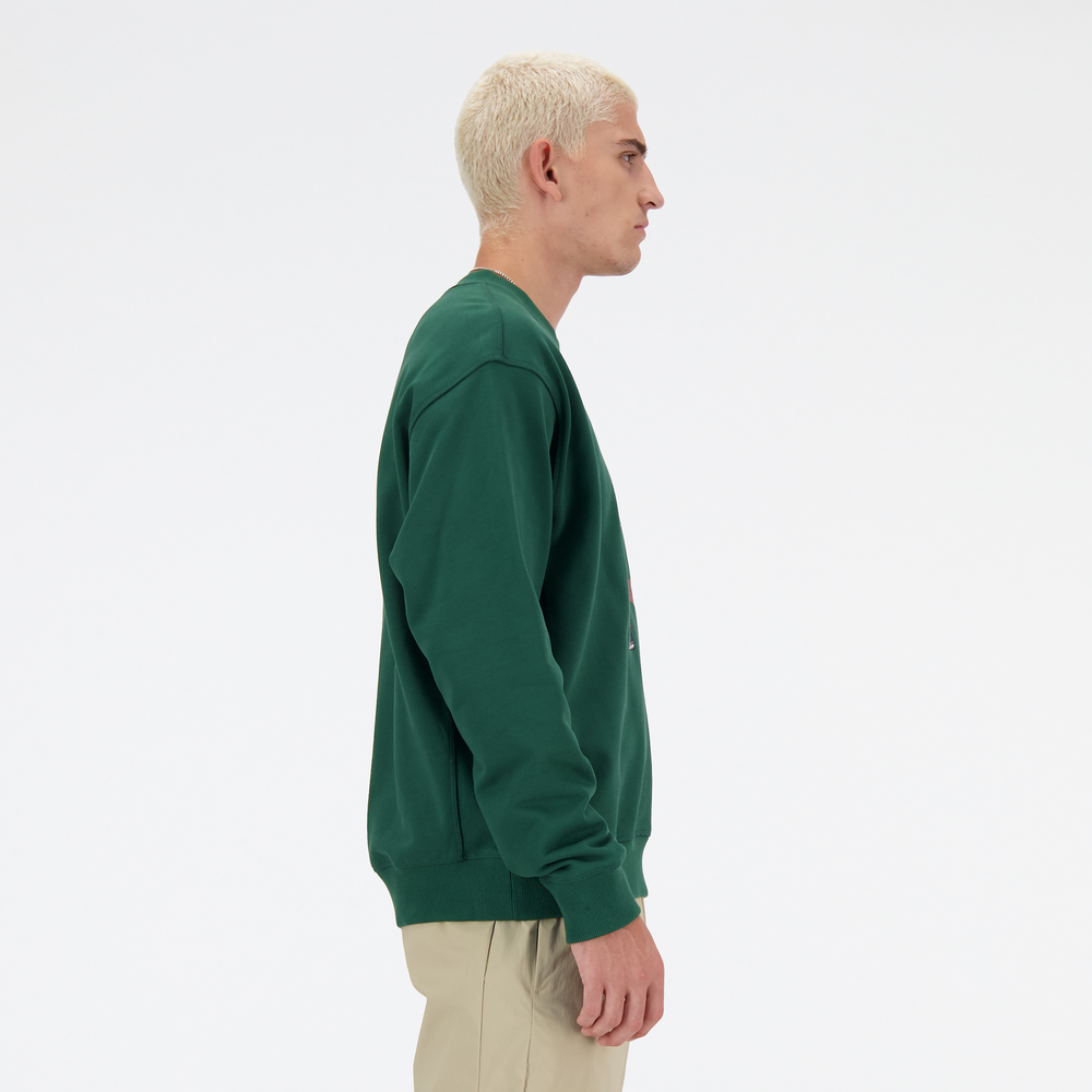 Bluza męska New Balance MT41538NWG – zielona