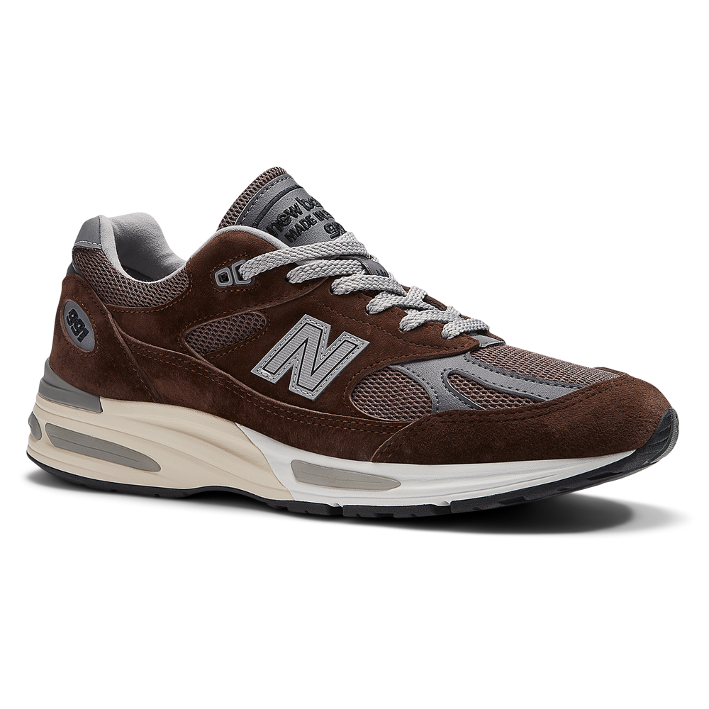 Buty unisex New Balance U991BR2 – brązowe