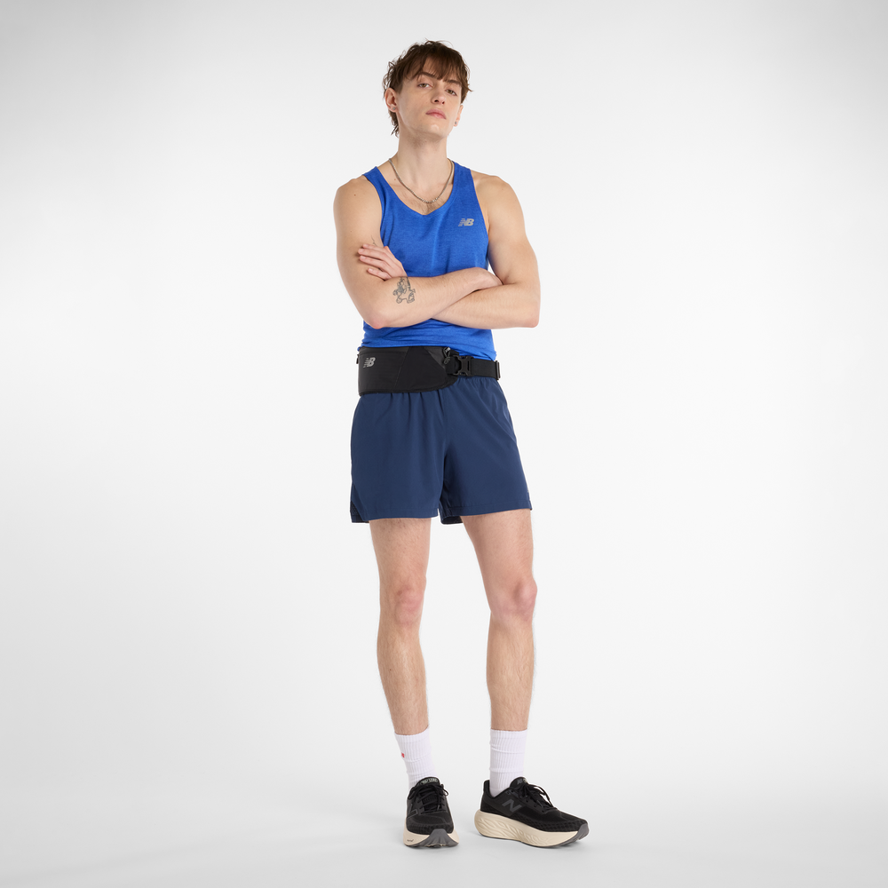 Koszulka męska New Balance MT41250BEA – niebieska