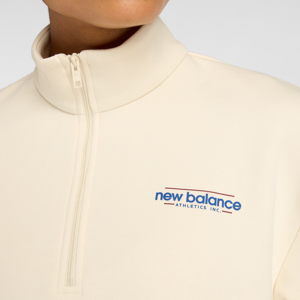Bluza damska New Balance WT53513LIN – beżowa
