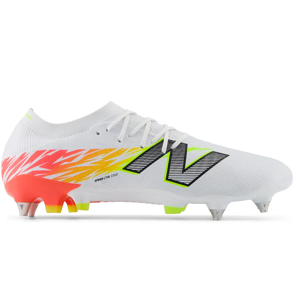 Korki męskie New Balance FURON ELITE SG V8 SF1SIB8 – białe