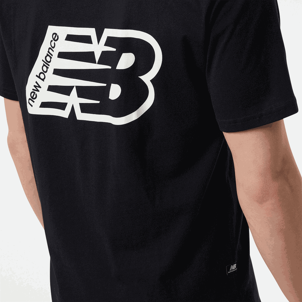 Koszulka męska New Balance MT23514BK – czarna