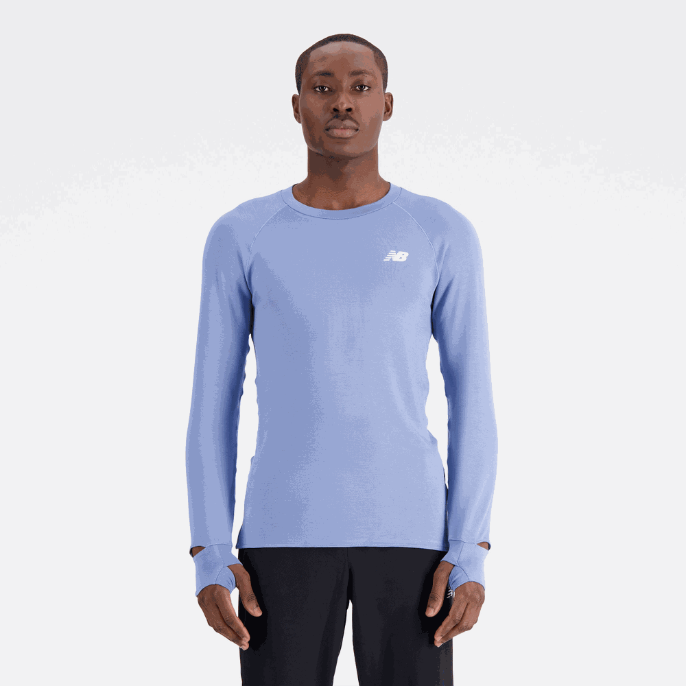 Koszulka męska New Balance MT33284MYL – niebieska