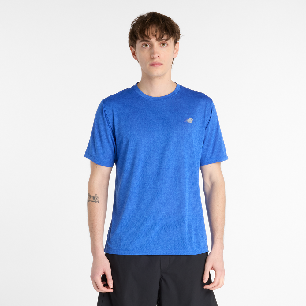 Koszulka męska New Balance MT41253BEA – niebieska
