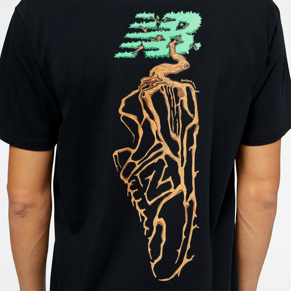 Koszulka New Balance MT21567BK – czarne