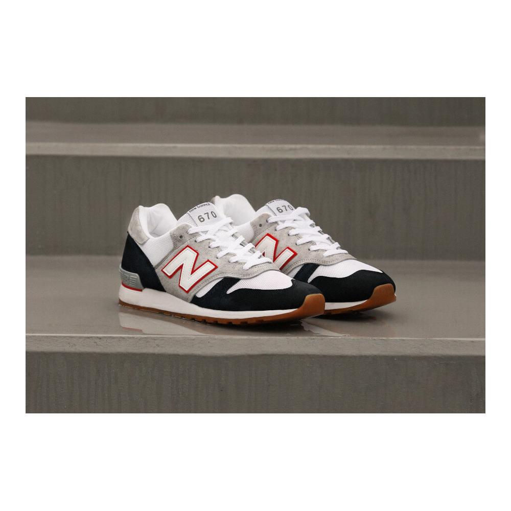 Buty New Balance M670GNW – granatowo–szare