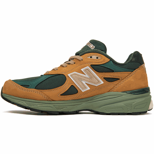 New Balance ニューバランス M990WG3 ローカットスニーカー グリーン