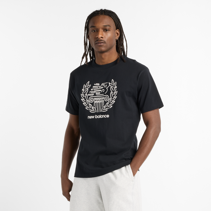 Tシャツ・カットソー NEW BALANCE Men T-shirt Black MT51607BK Black New Balance｜ニューバランスのTシャツ/カットソー（ブラック