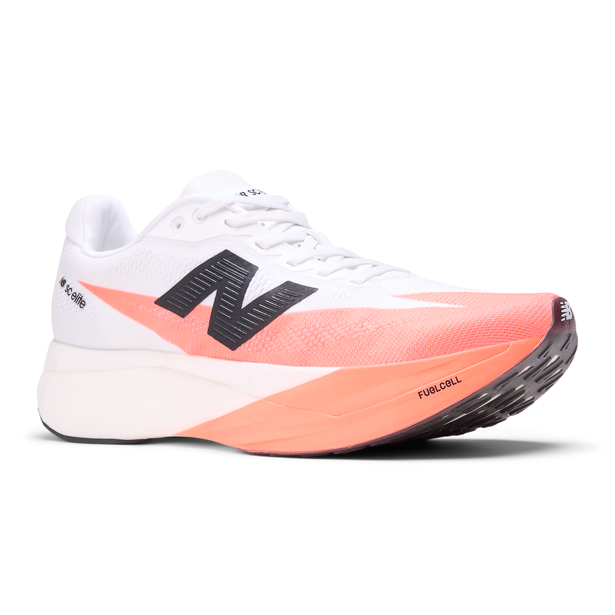 Buty damskie New Balance FuelCell SC Elite V5 WRCELLR5 – pomarańczowe