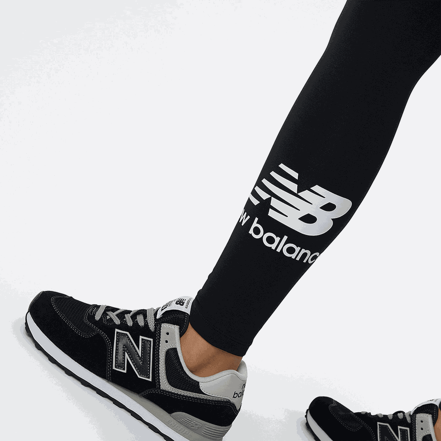 Spodnie dresowe damskie New Balance WP21509BK – czarne