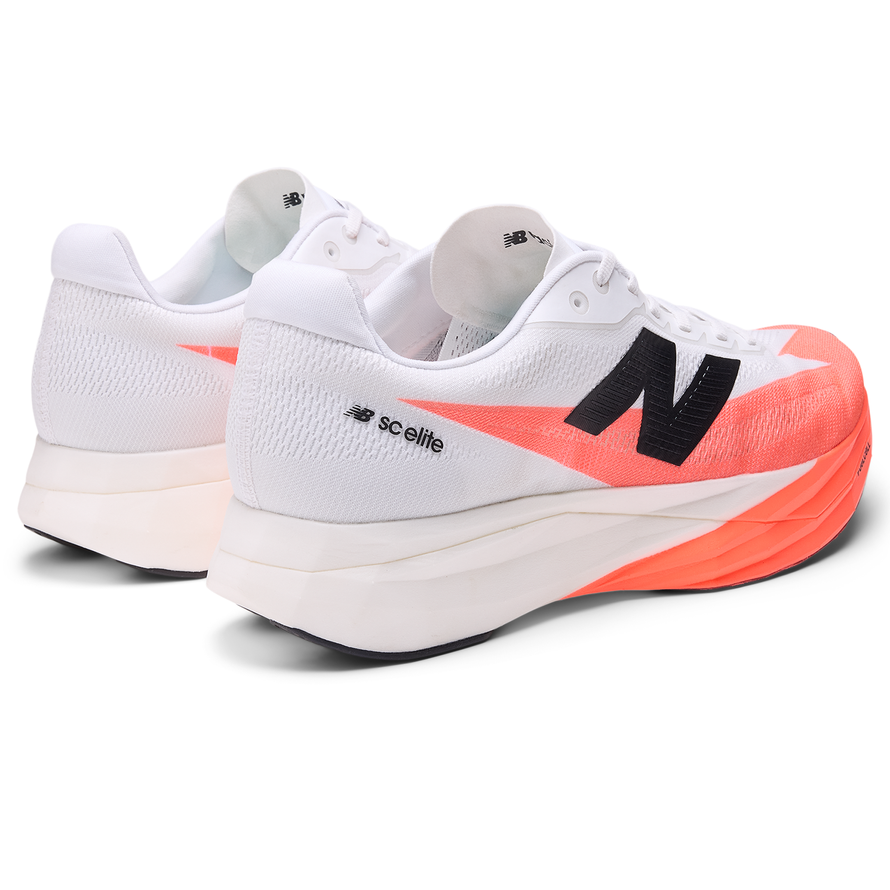 Buty damskie New Balance FuelCell SC Elite V5 WRCELLR5 – pomarańczowe