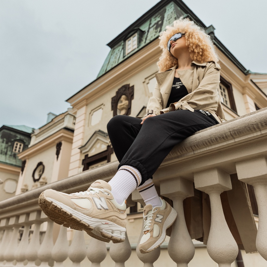 【おトク】 New unisex Buty Balance Nbsklep.pl | beżowe – M2002RSC 靴