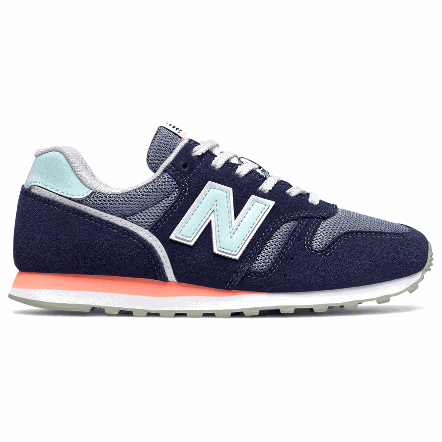 Buty Klasyczne New Balance WL373CT2 damskie granatowe