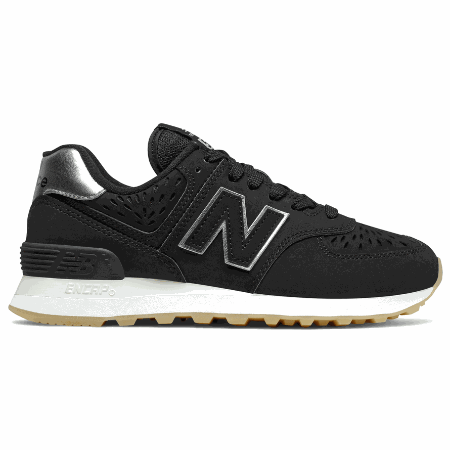 New balance wl574 damskie cheap czarne