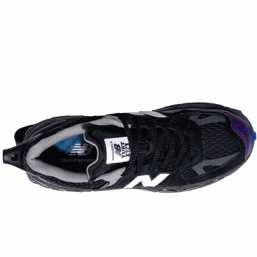Salehe Bembury × New Balance ☆ YURT574 MS574YSE ‘Black’ Buy Salehe Bembury x 574 YURT 'Universal Communication
