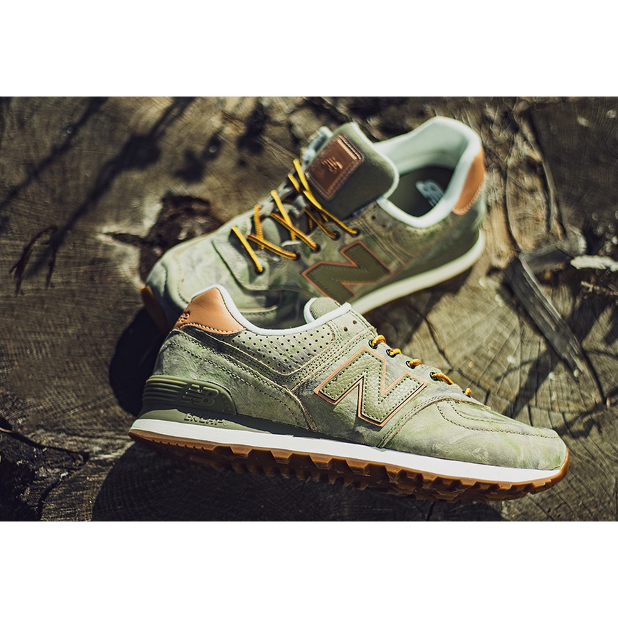Buty Klasyczne New Balance ML574XCM m skie zielone