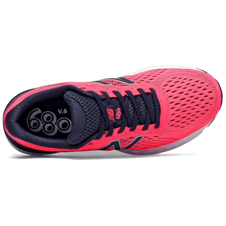 Buty Do Biegania New Balance W680GB6 damskie czerwone