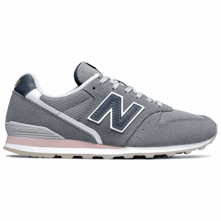 Buty Klasyczne New Balance WL996WS damskie szare