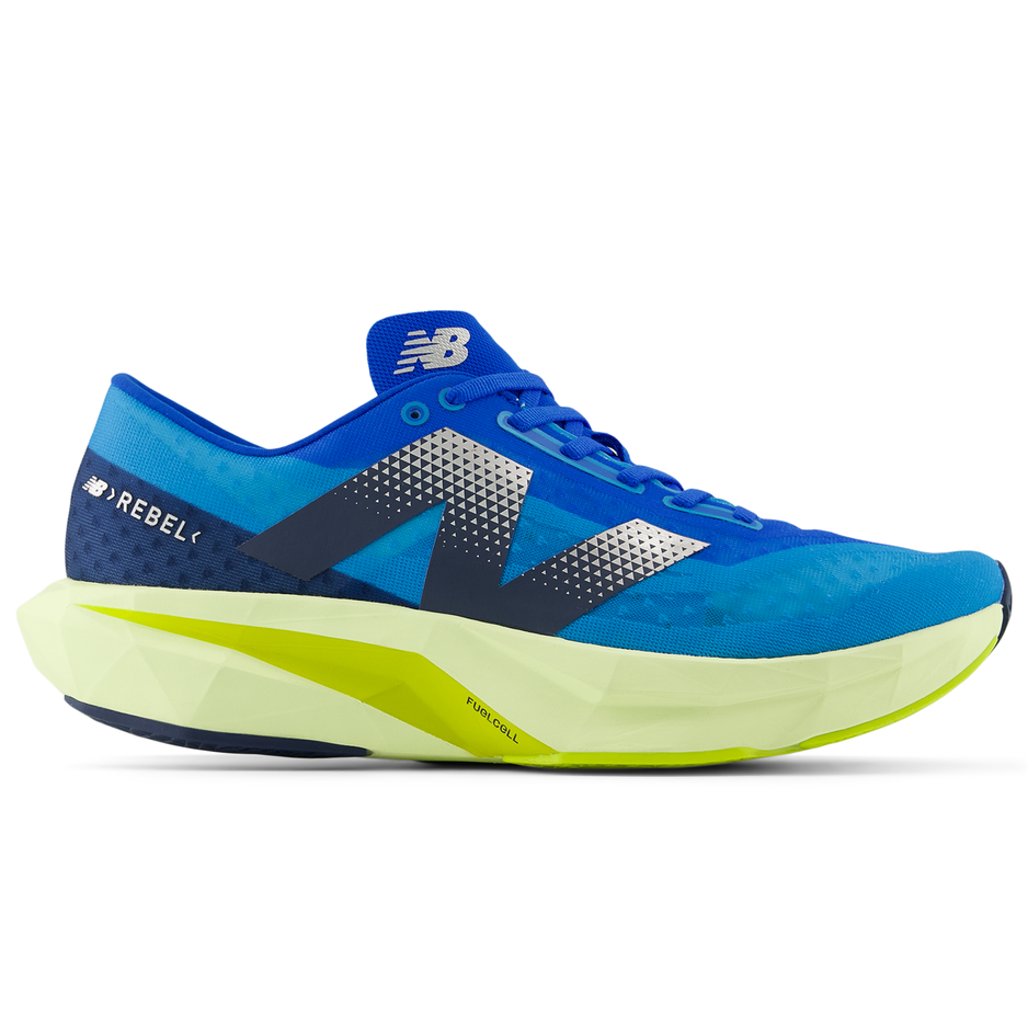 Buty męskie New Balance FuelCell Rebel v4 MFCXLQ4 – niebieskie