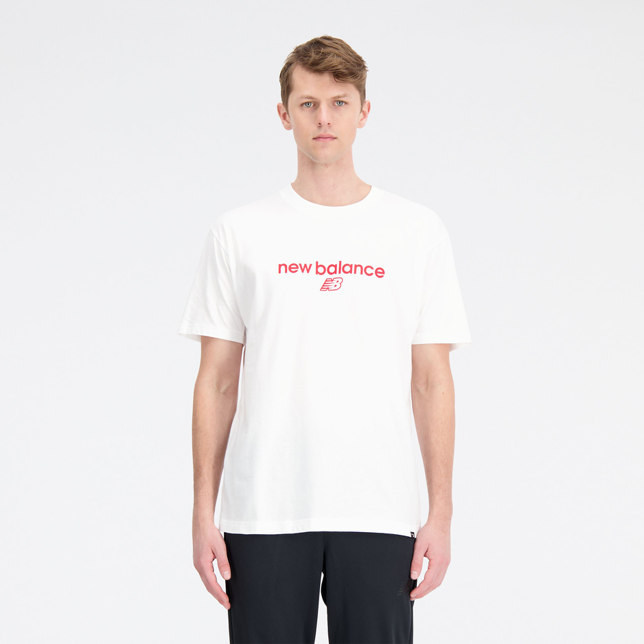 Koszulka męska New Balance MT33529WT – biała