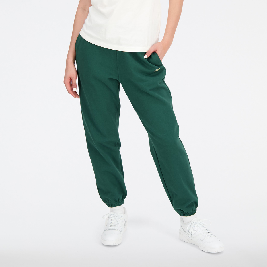 Spodnie damskie New Balance WP31503NWG – zielone