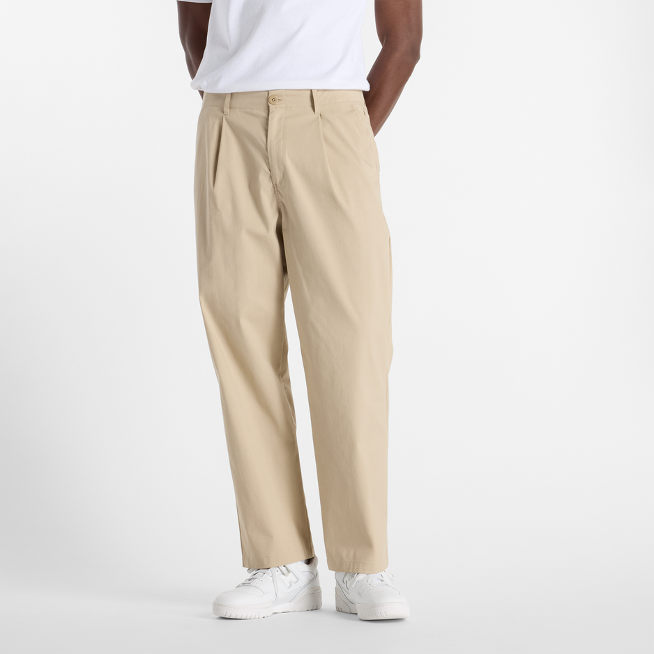 Spodnie męskie New Balance MP51563SOT – beżowe