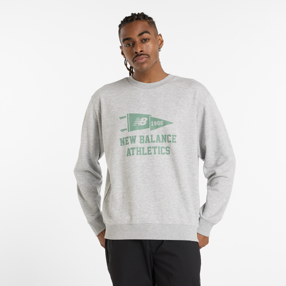 Bluza męska New Balance MT51929AG – szara
