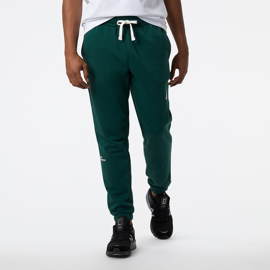 Spodnie męskie New Balance MP23504NWG – zielone