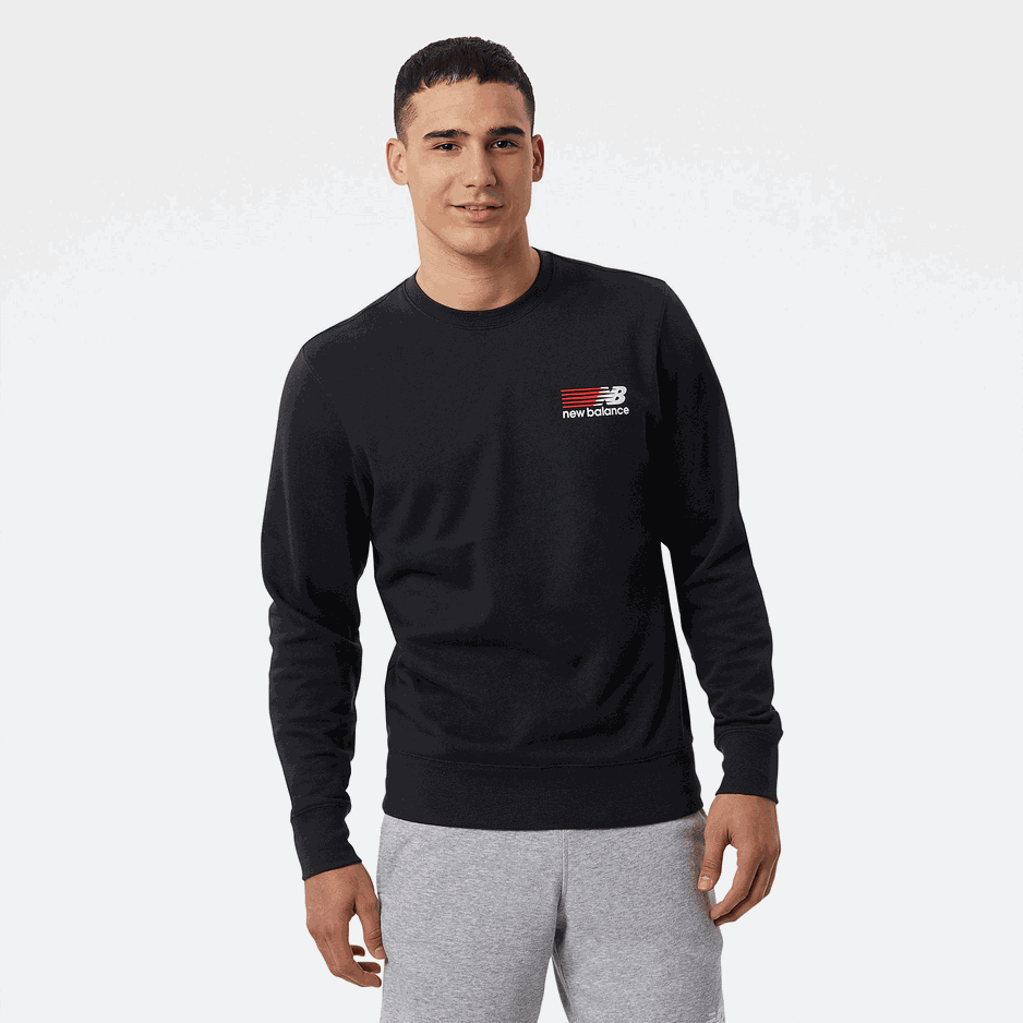 Bluza męska New Balance MT23903BK – czarna
