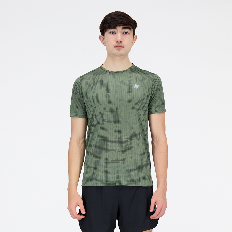 Koszulka męska New Balance MT21263DON – zielone