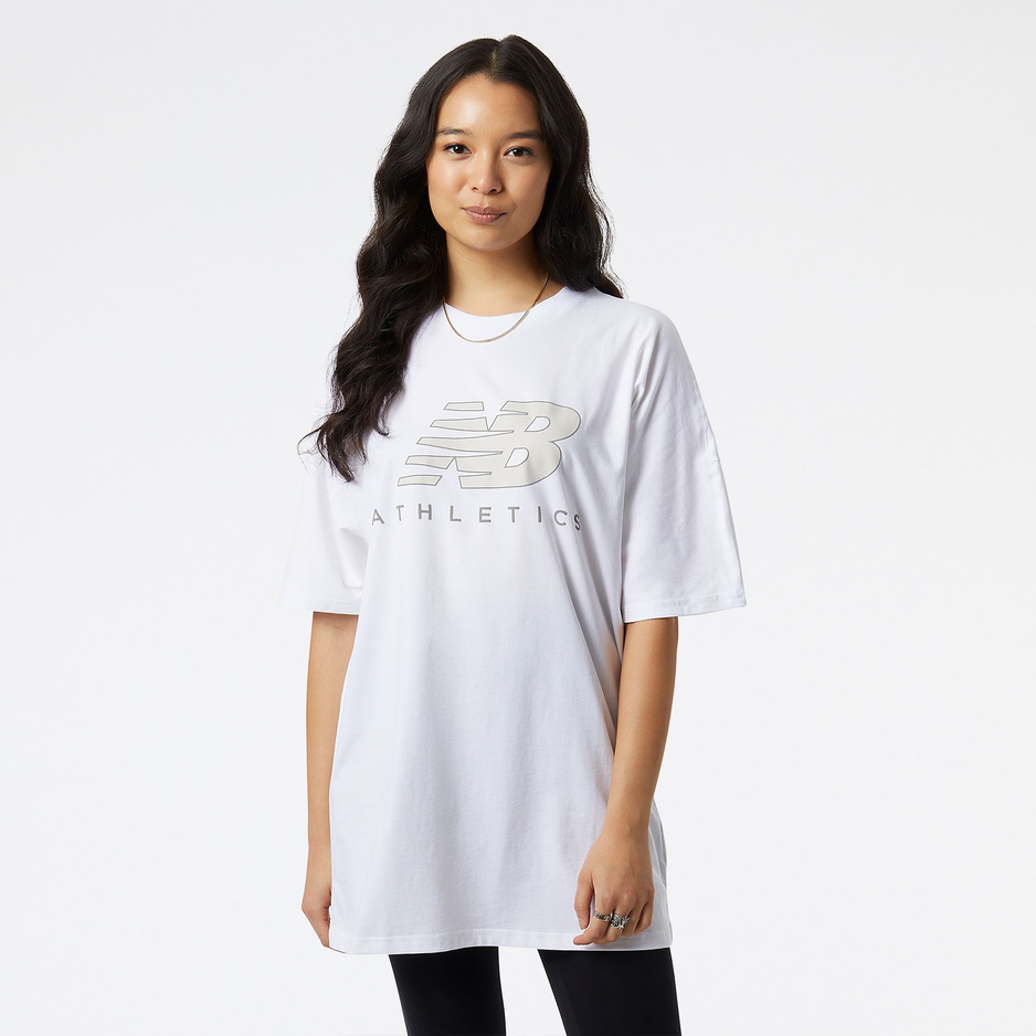 Koszulka damska New Balance WT23503WT – biała