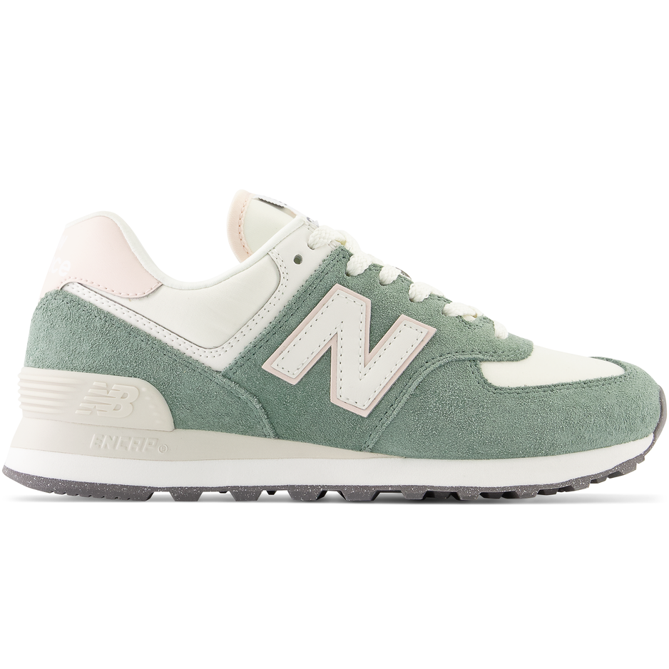 Buty damska New Balance WL574AJ2 zielone Nbsklep.pl