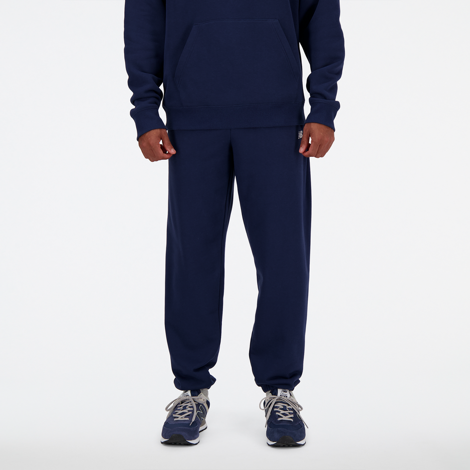 Spodnie męskie New Balance MP41519NNY – granatowe