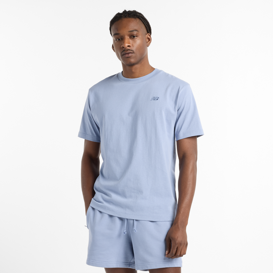 Koszulka męska New Balance MT41533DUS – niebieska