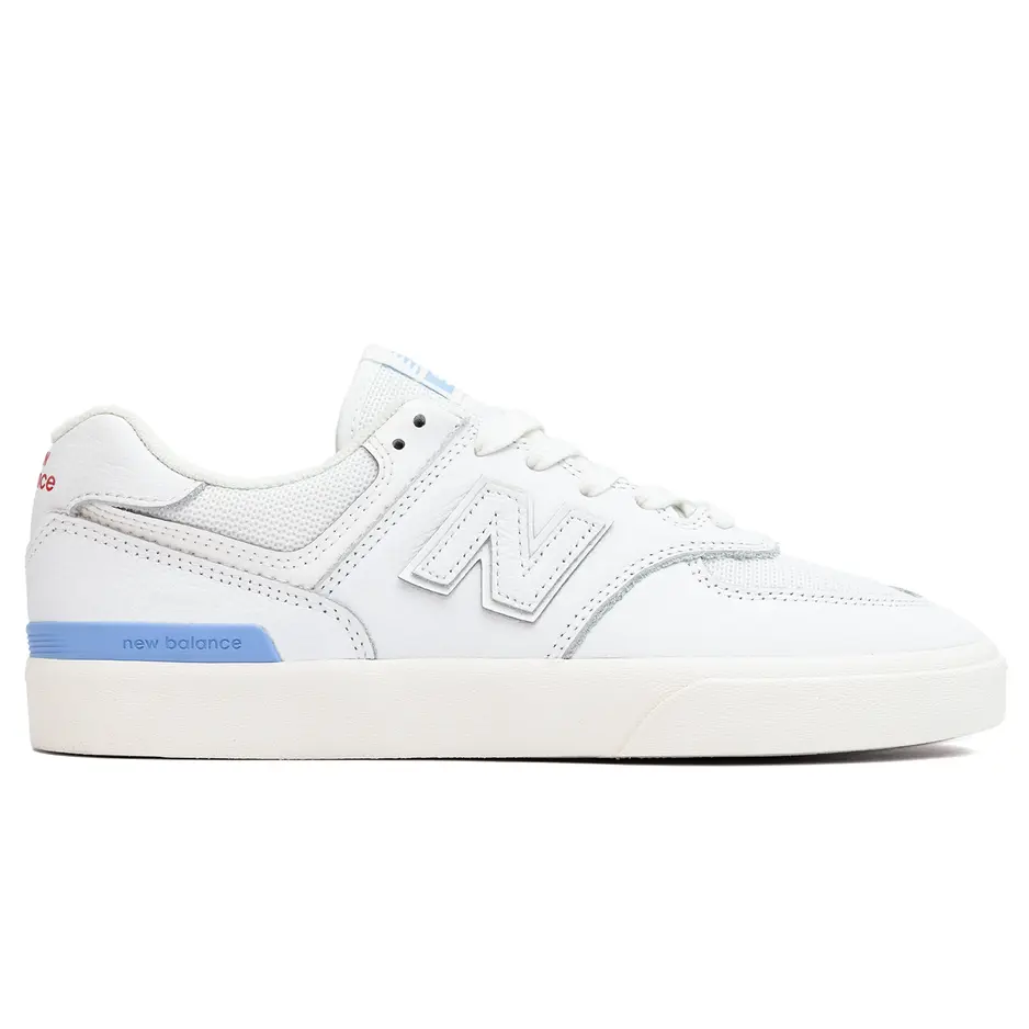Buty męskie New Balance Numeric NM574VWR – białe