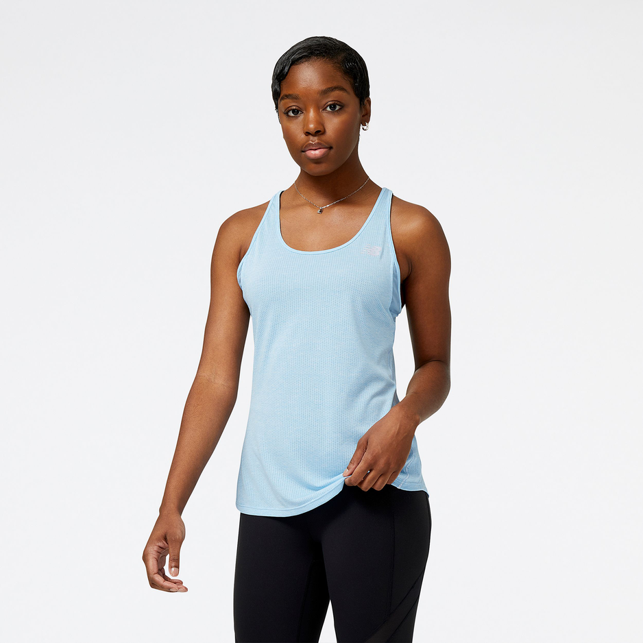 Koszulka damska New Balance WT21260BZH – niebieska